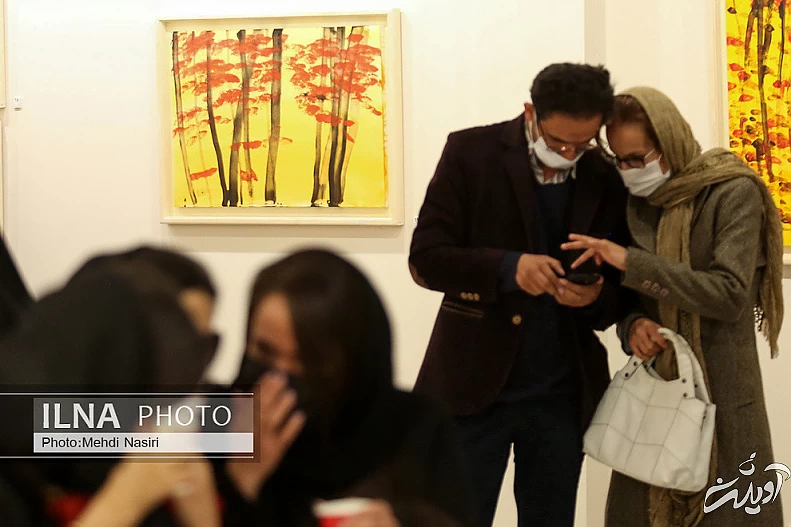 (تصاویر) نمایشگاه نقاشی مریم حیدرزاده